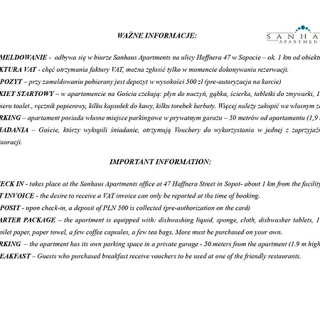 Sanhaus - Bacardi - Z 2 Balkonami, Garazem, Przy Plazy Appartement Sopot