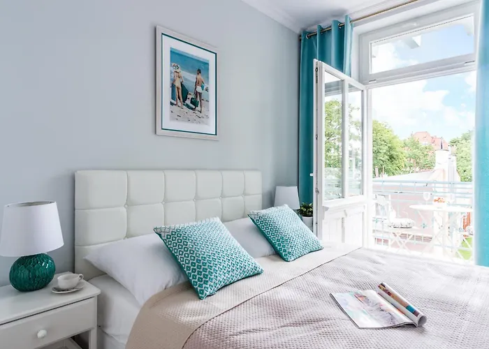 Sanhaus - Bacardi - Z 2 Balkonami, Garazem, Przy Plazy Apartman Sopot